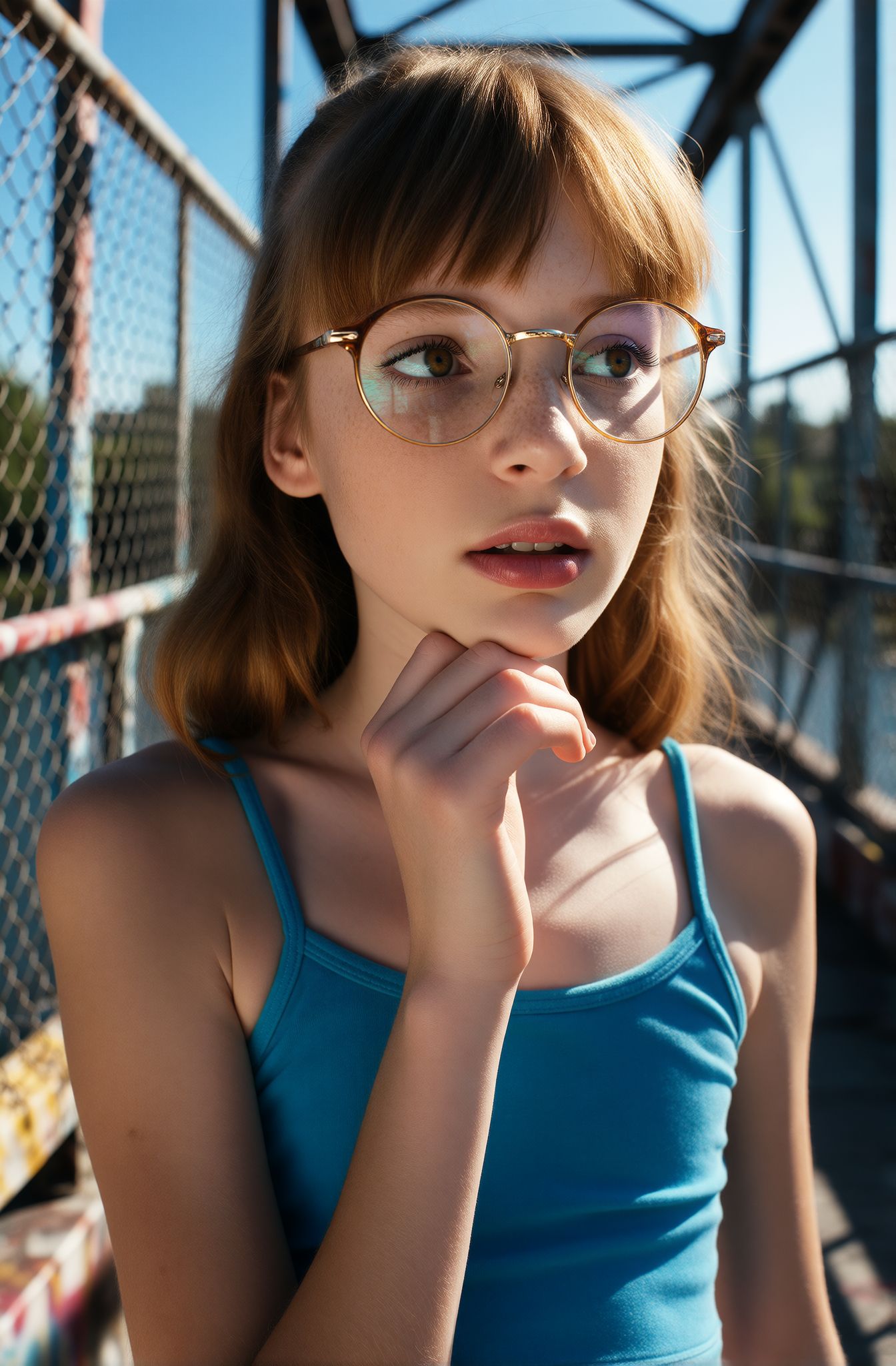 #411 - AI Fictional Girl LORA Model WAN2.2, Krea2 - Image 2