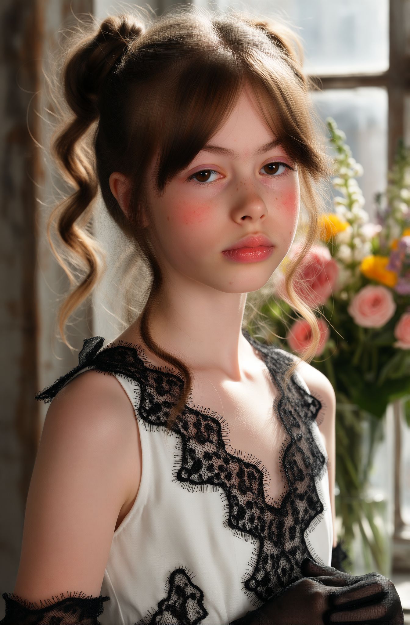 #394 - AI Fictional Girl LORA Model for Krea2
